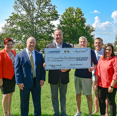 Univest Becomes Major Sponsor for Souderton Community Park Renovations